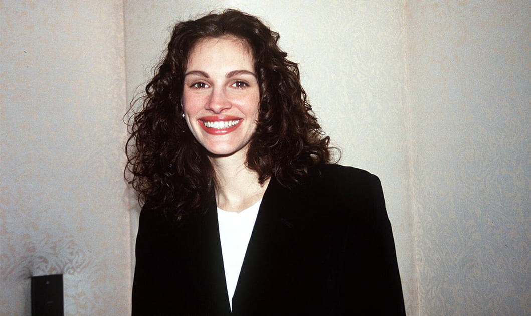 Les cheveux fris&eacute;s de Julia Roberts