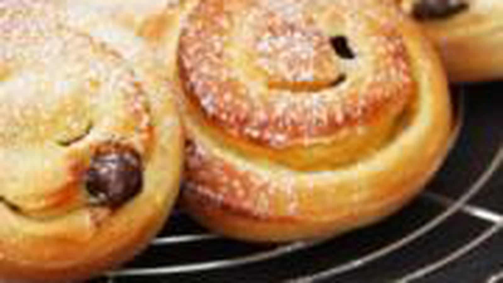Brioches aux pépites de chocolat 