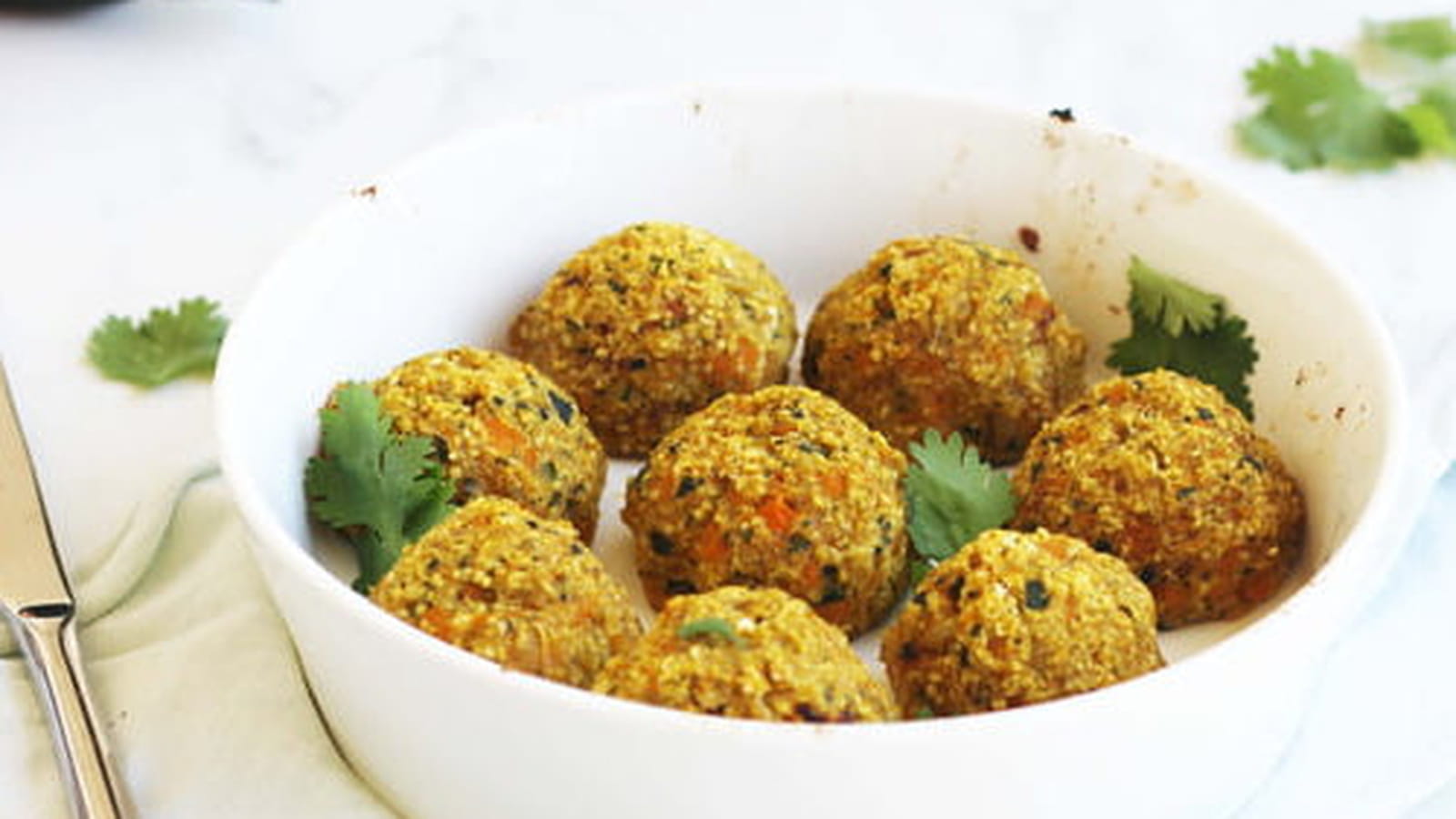 Boulettes de légumes (courgette et carotte)
