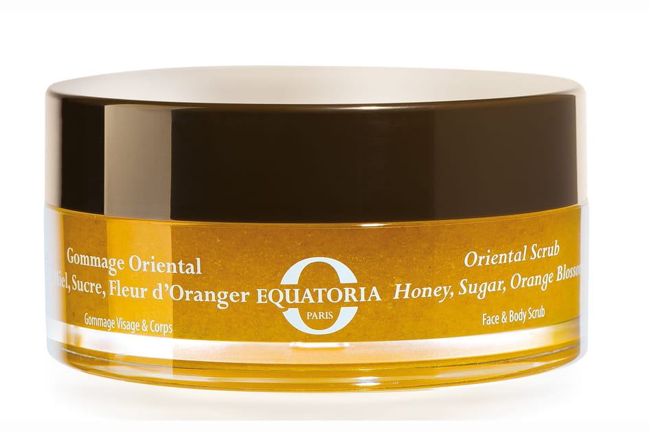 Gommage Oriental miel, sucre, fleur d'oranger, Equatoria