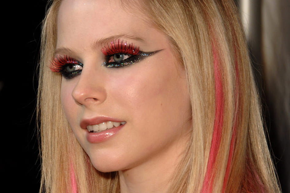 La coloration pop d'Avril Lavigne