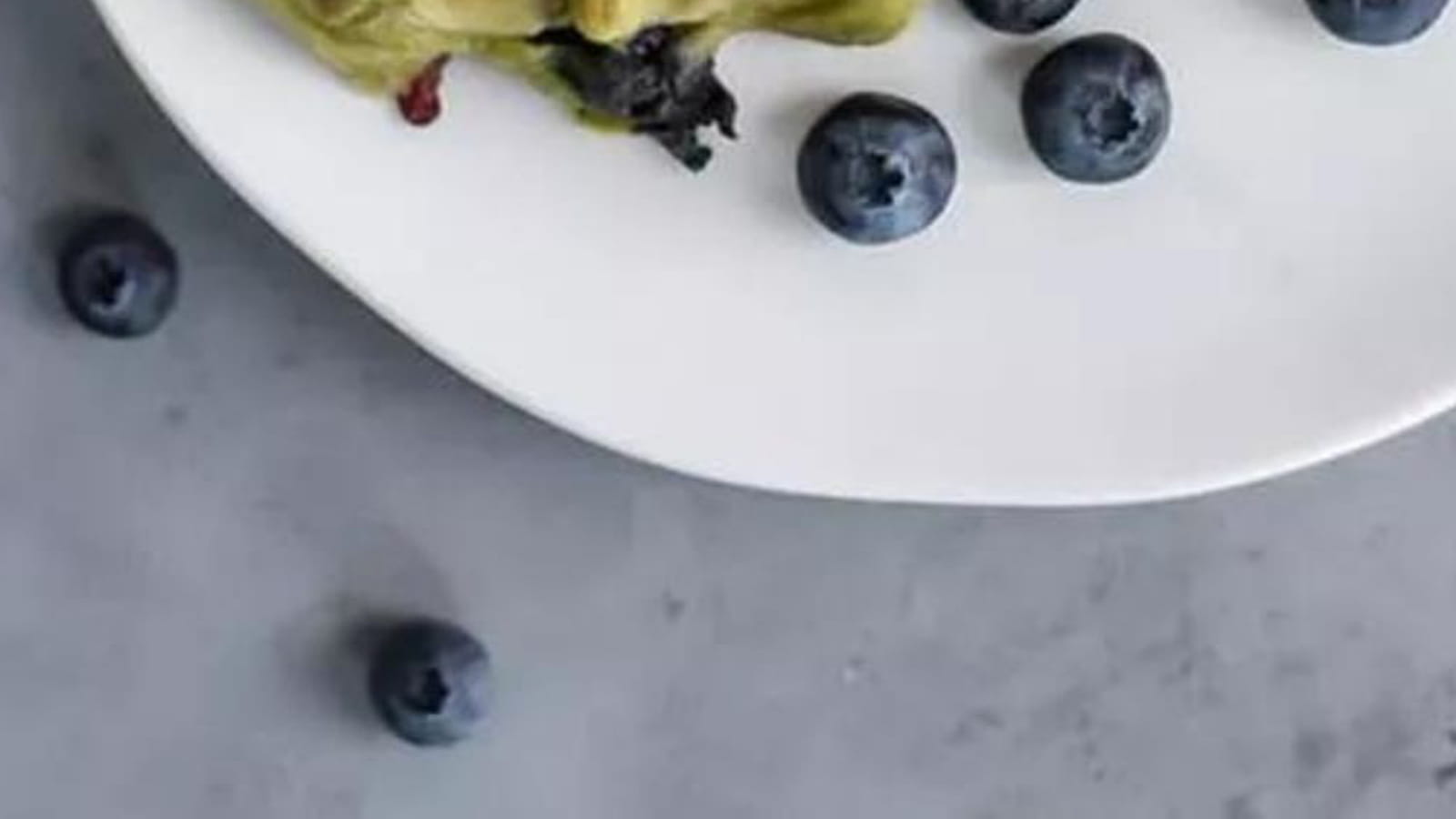 Gaufres au thé matcha