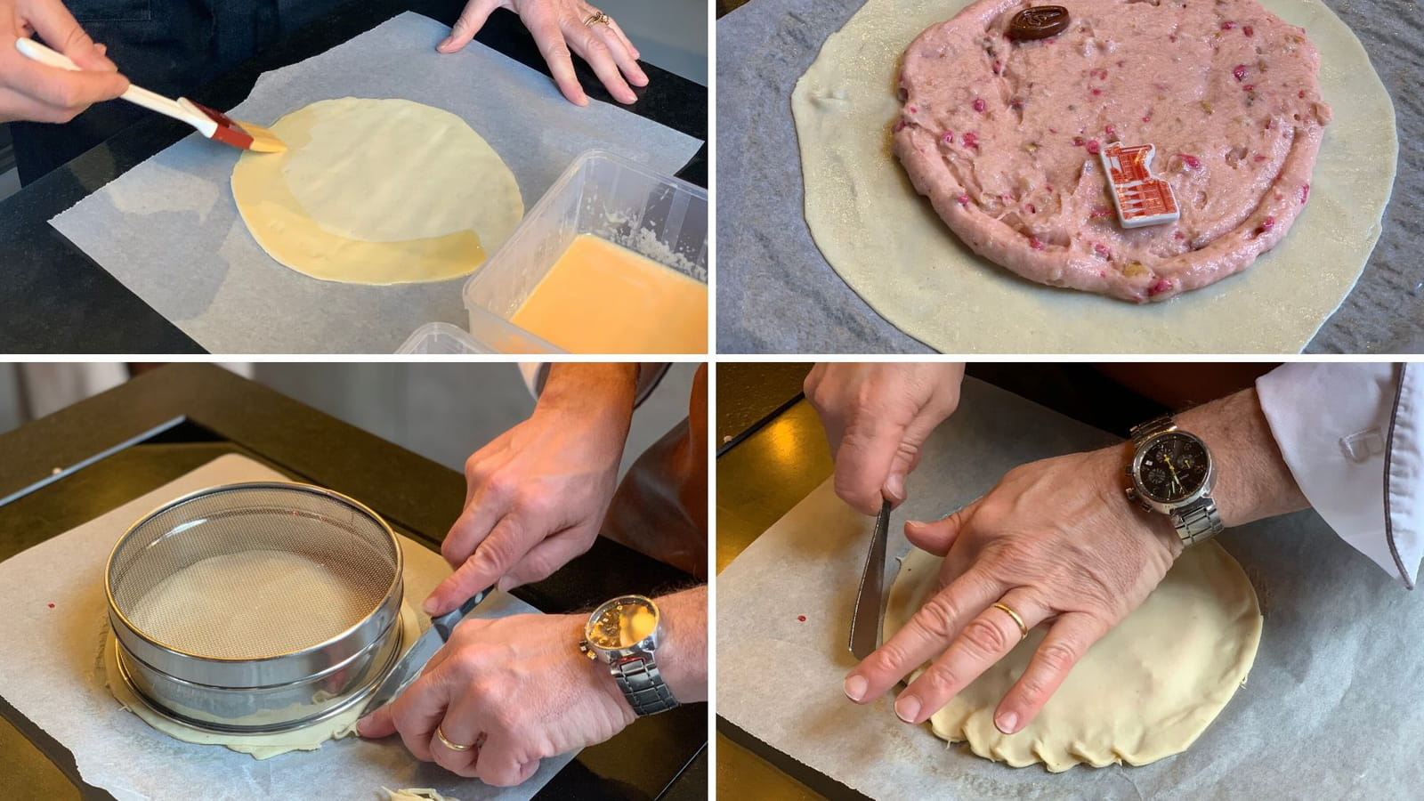Garnissage de la galette