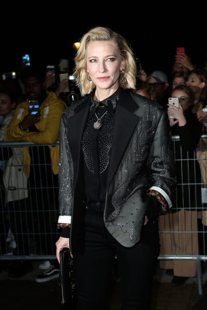 Cate Blanchett au d&eacute;fil&eacute; Louis Vuitton