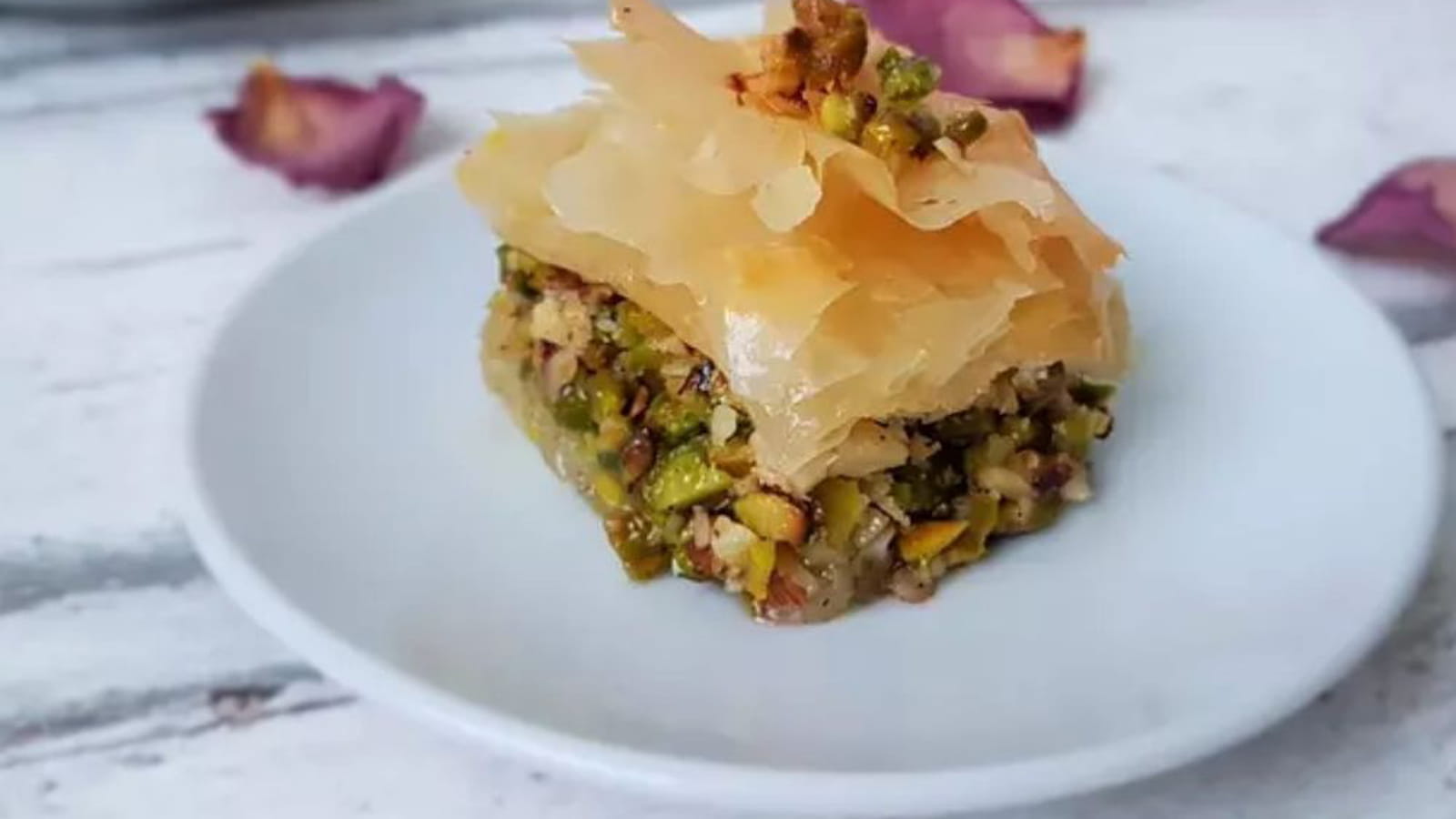 Baklava pistache et noisette