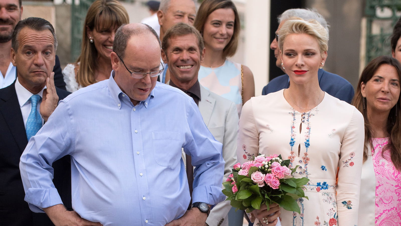 Charlene, Albert et Jacques de Monaco