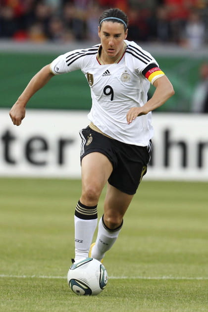 La joueuse de football Birgit Prinz en 2011