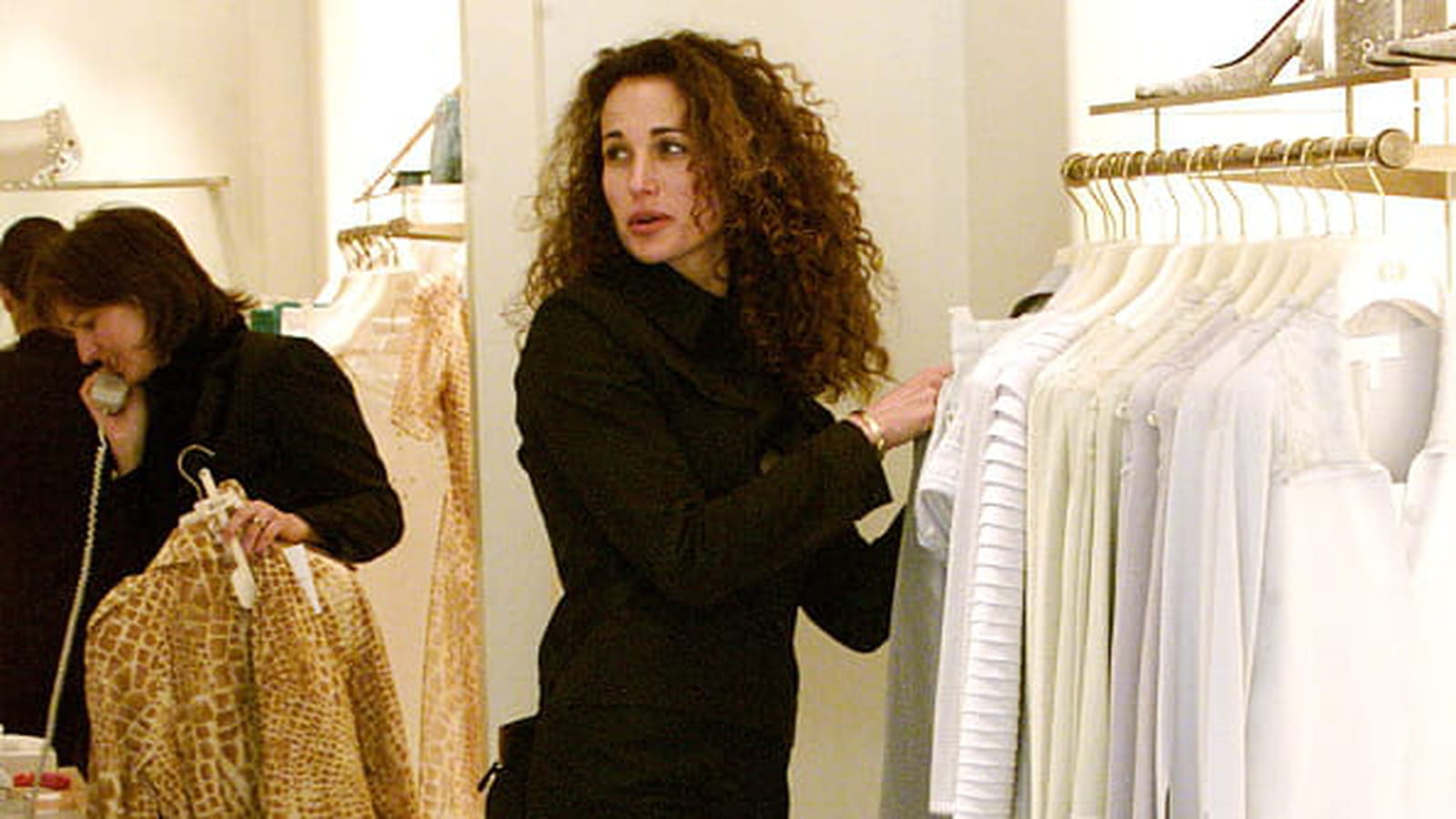 Andie MacDowell le 29 mars 2001