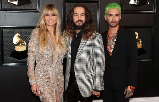 Heidi Klum, son mari Tom Kaulitz et Bill Kaulitz&nbsp;: beau trio