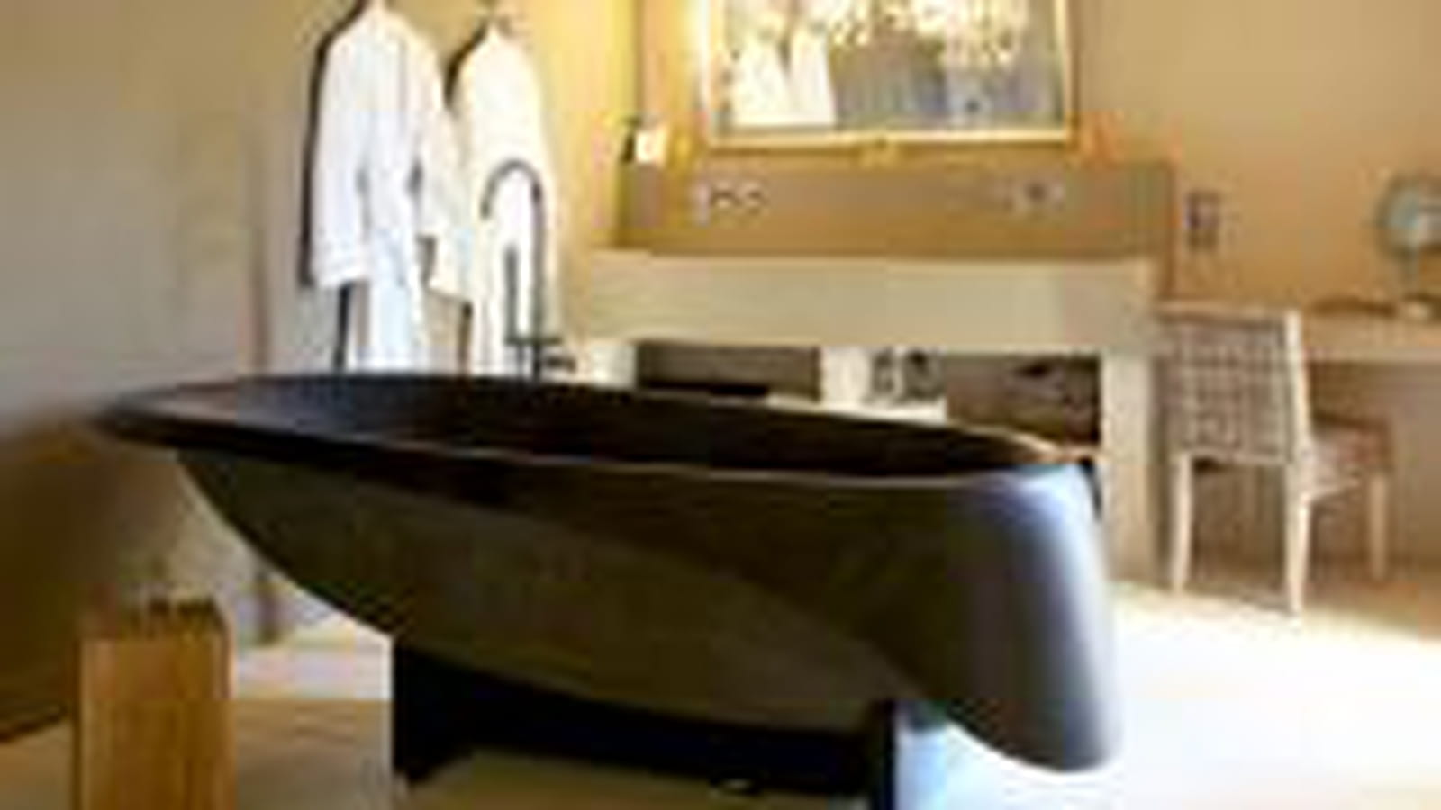 Baignoire en béton