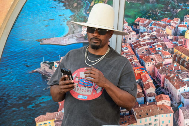 Jamie Foxx ne passe pas vraiment inaper&ccedil;u &agrave; Saint-Tropez