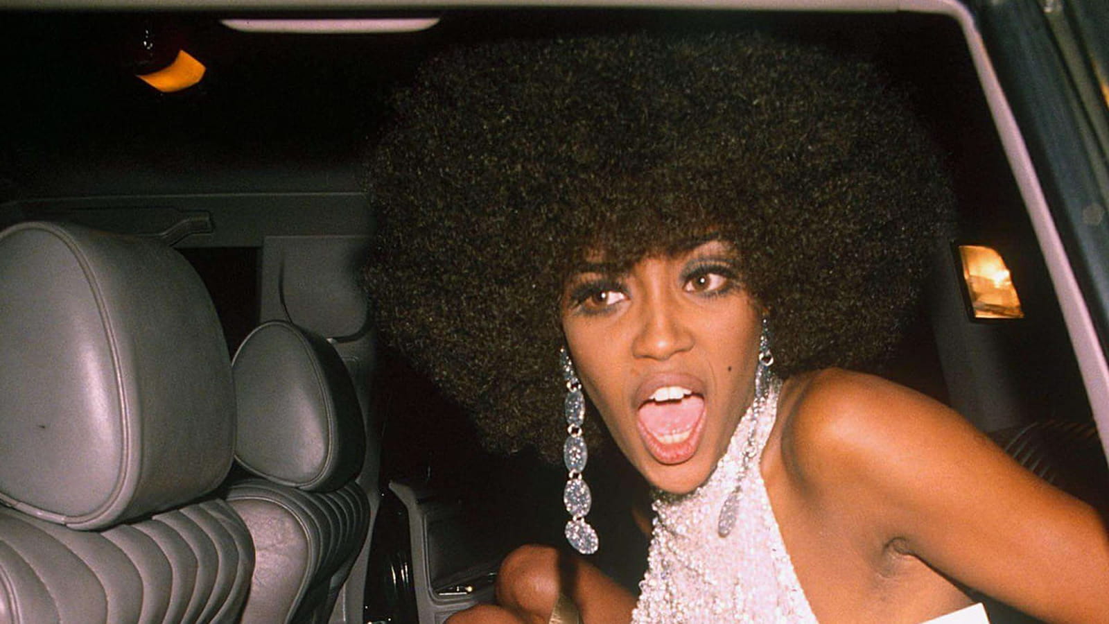 Naomi Campbell le 3 décembre 1990