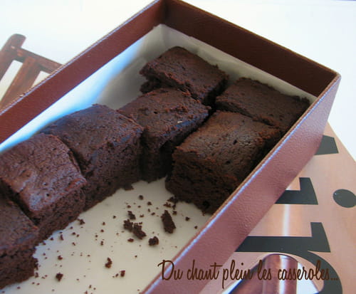 Mini brownies choco-tonka
