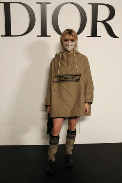 Maisie Williams au d&eacute;fil&eacute; Dior