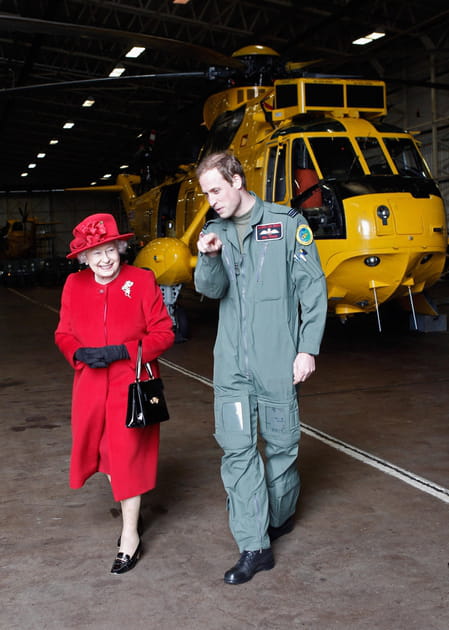 Elizabeth II complice avec son petit-fils William
