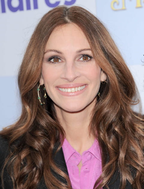 Les longueurs boucl&eacute;es de Julia Roberts