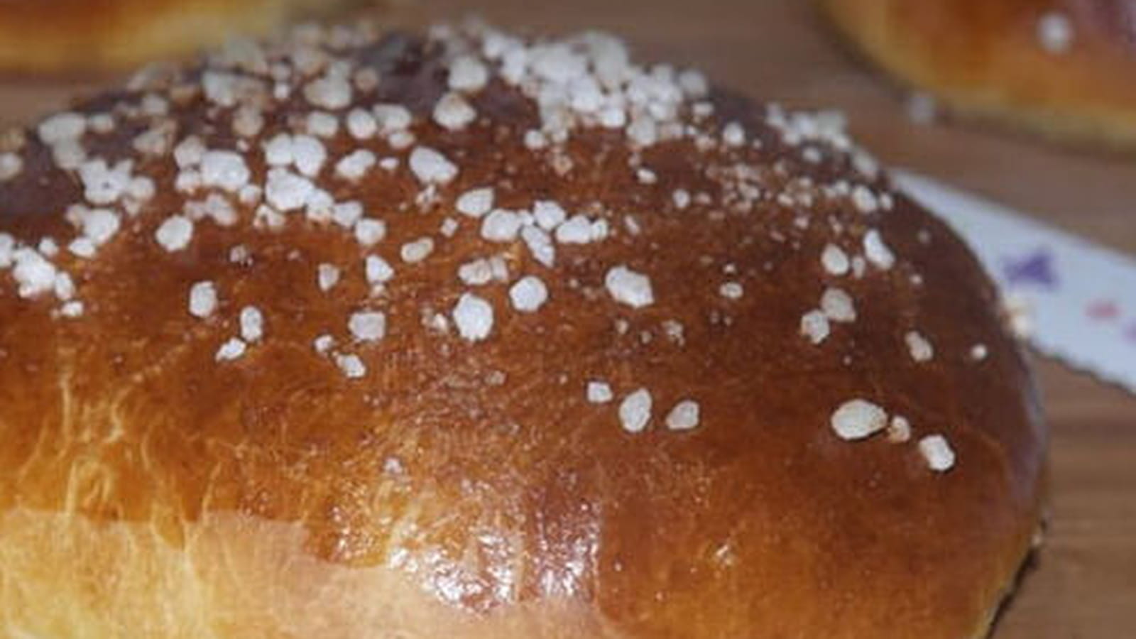Brioche Craquelin au sucre