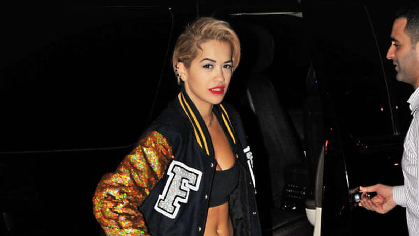 Rita Ora le 24 avril 2014