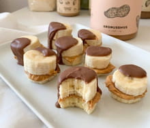 Bouchées banane cacahuète et chocolat : Etape 4