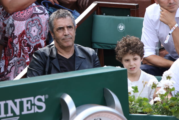 Julien Clerc et son fils