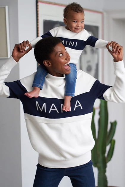 Pulls assortis Maman et Mini, S&eacute;raphine