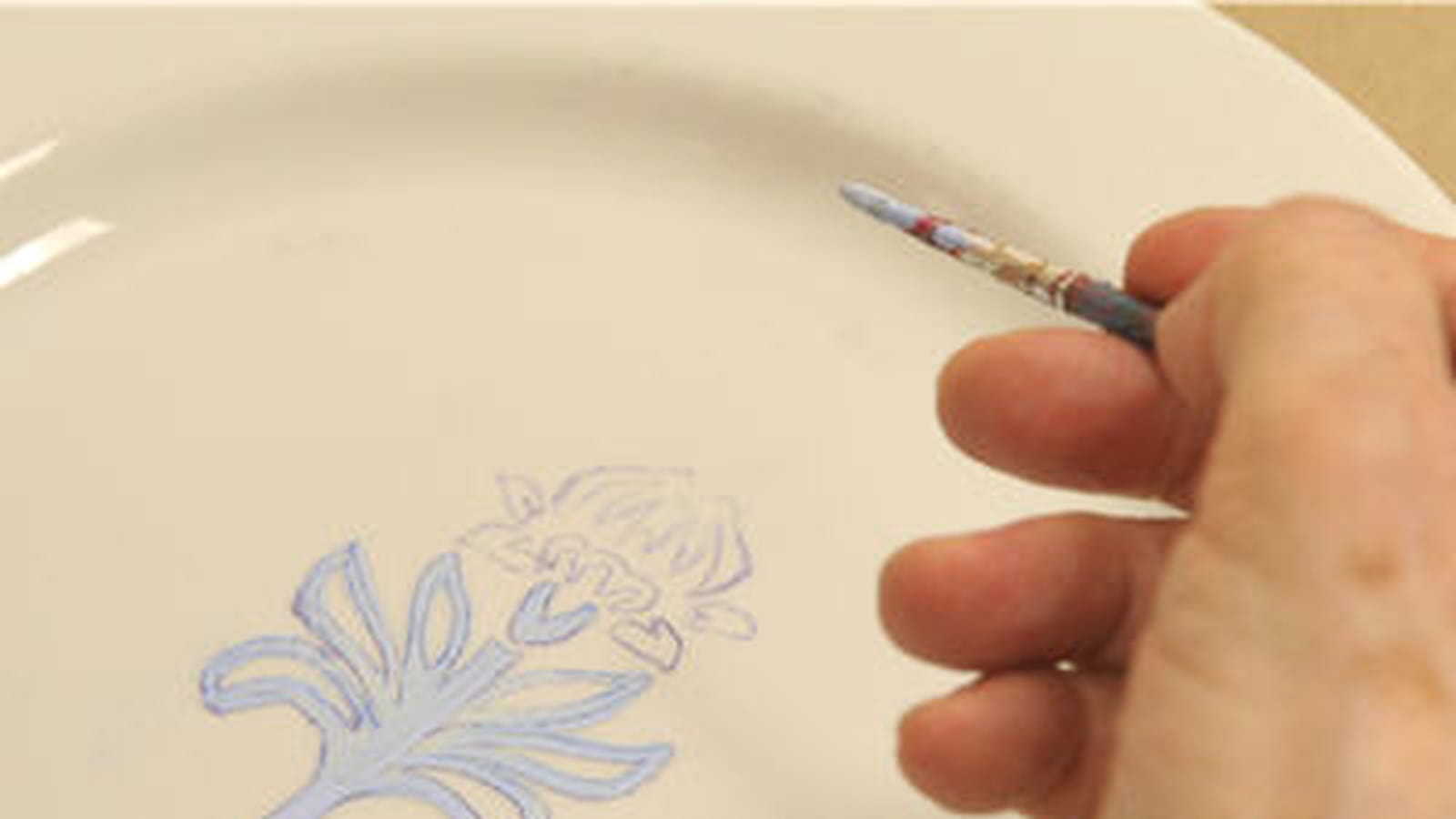 Peinture sur porcelaine