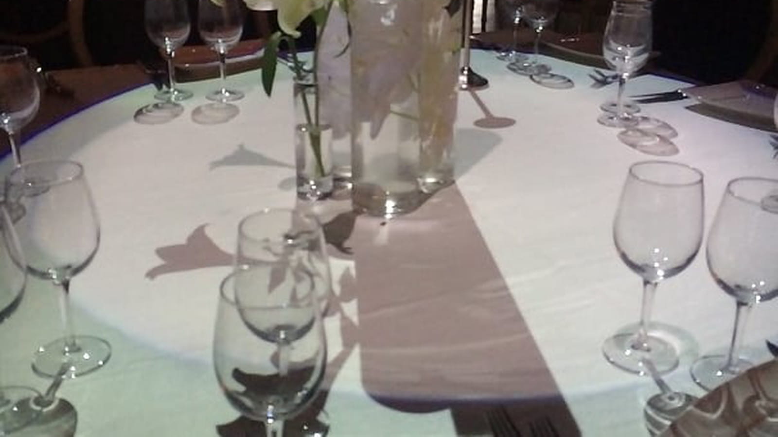 Une table lumineuse