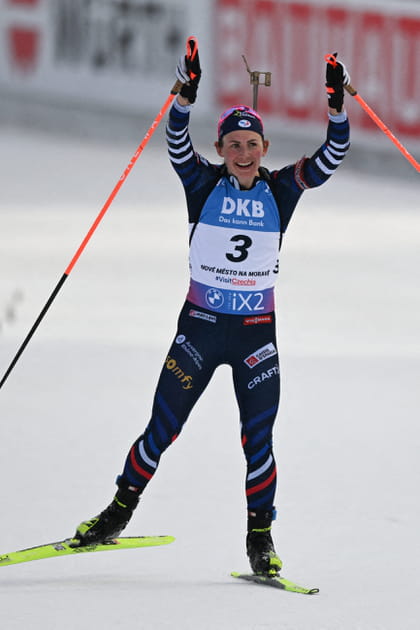 La biathl&egrave;te Justine Braisaz-Bouchet