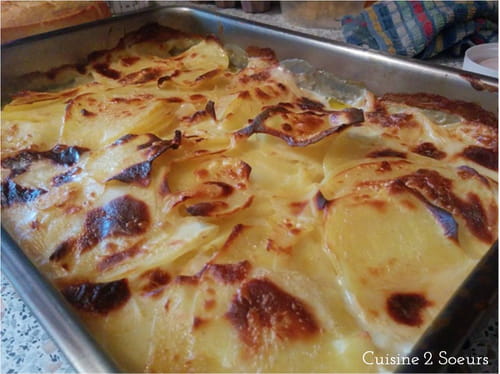 gratin dauphinois à la noix de muscade