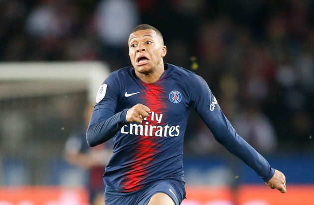 Kylian Mbapp&eacute;, bouche b&eacute;e