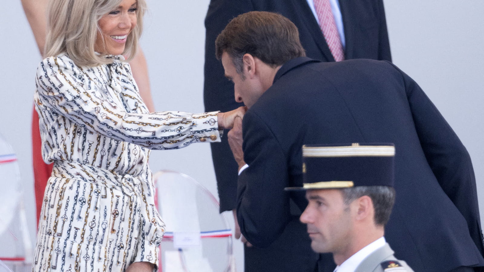 Brigitte Macron le 14 juillet 2022