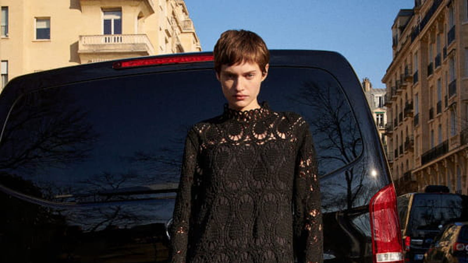 Robe façon crochet H&M 
