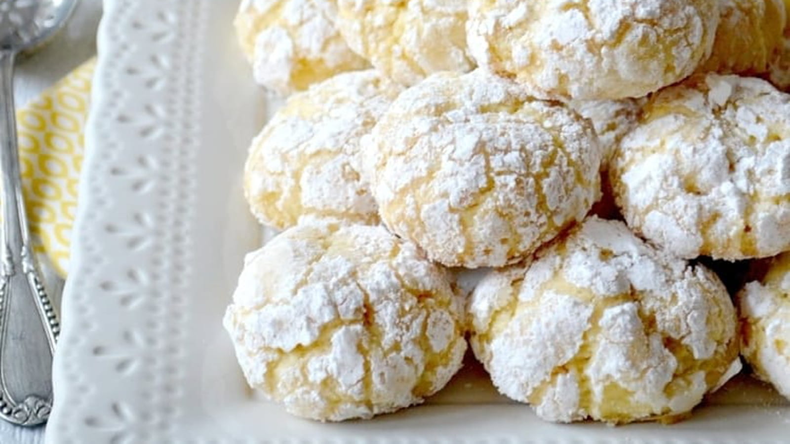 Biscuits moelleux au citron