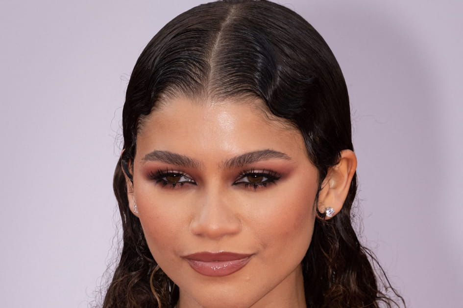 Les l&egrave;vres brunes fa&ccedil;on ombr&eacute; lips de Zendaya