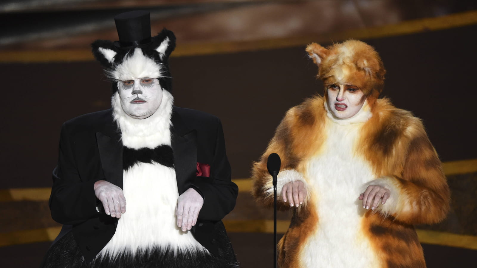 James Corden et Rebel Wilson
