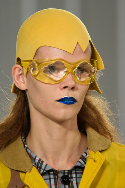 Les chapeaux du d&eacute;fil&eacute; Maison Margiela