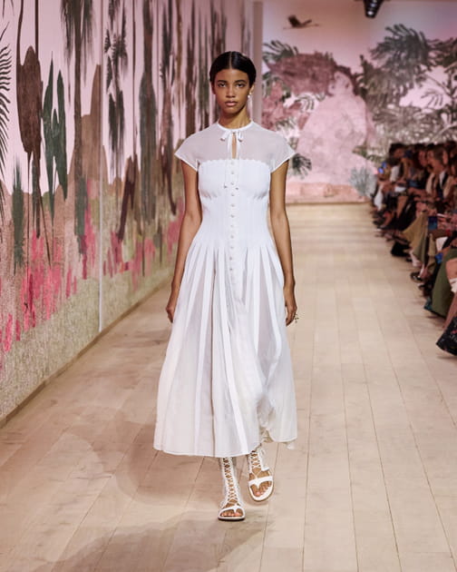 Look 5&nbsp;du d&eacute;fil&eacute; Dior haute couture automne-hiver 2023-2024