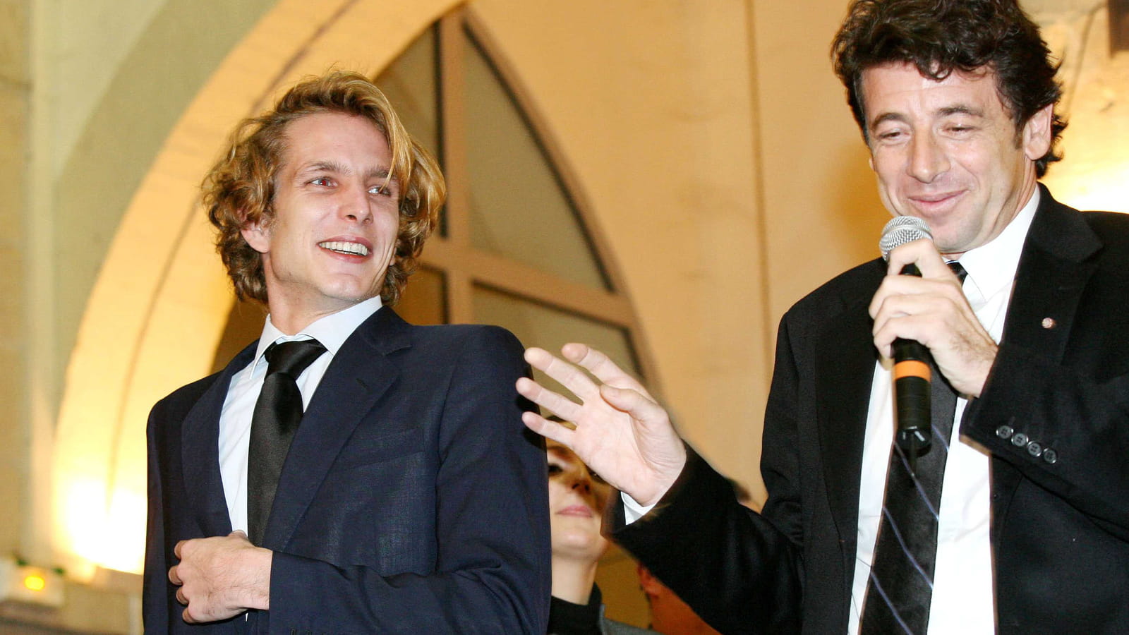 Andrea Casiraghi, Patrick Bruel