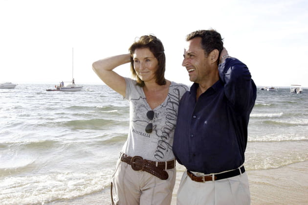 Cécilia Attias et Nicolas Sarkozy à Pyla-sur-Mer (2006)