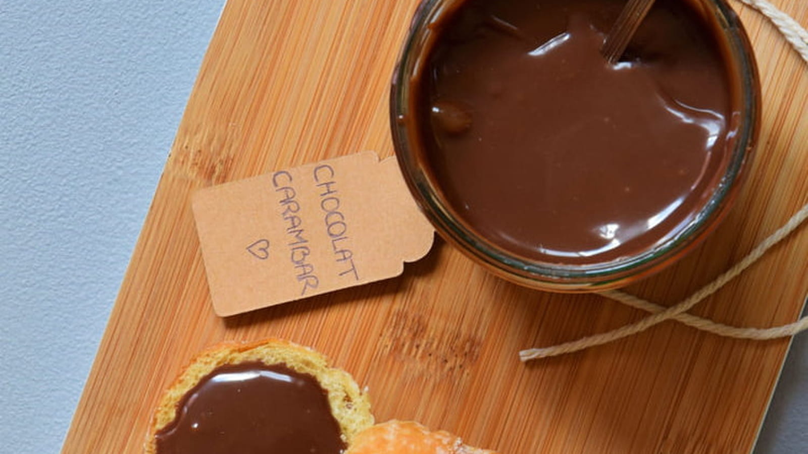 Pâte à tartiner carambar/chocolat