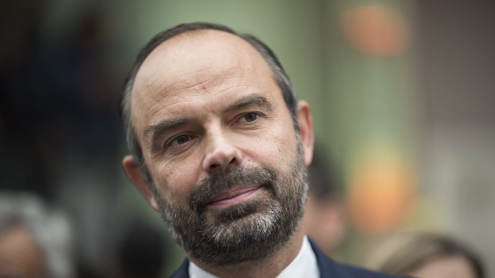 Edouard Philippe au Grand Palais à Paris, en novembre 2018