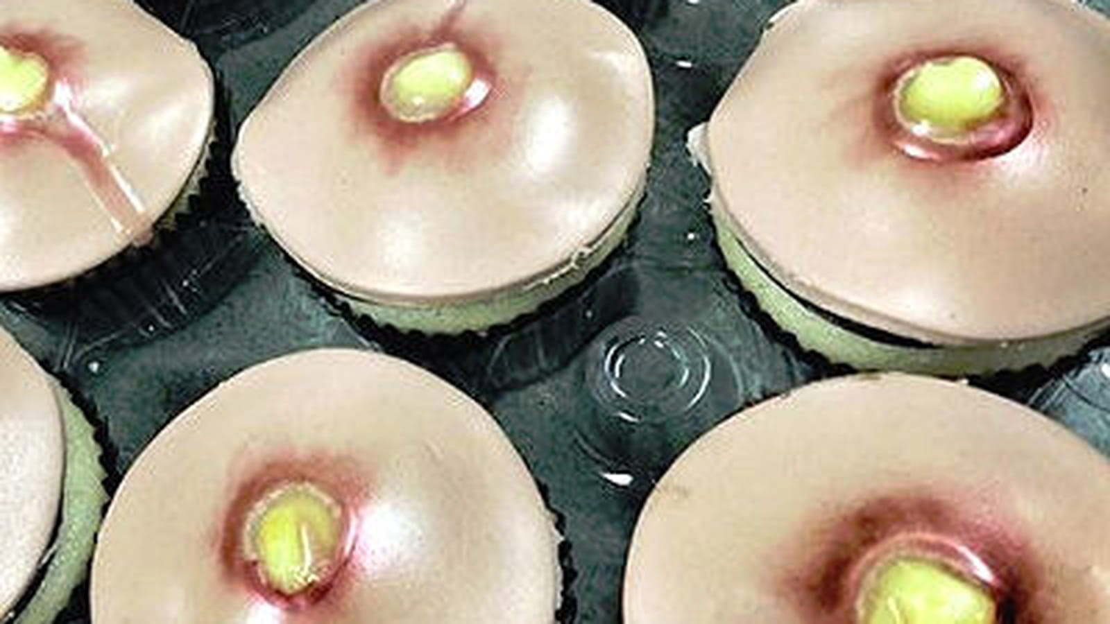 Cupcake bouton acné
