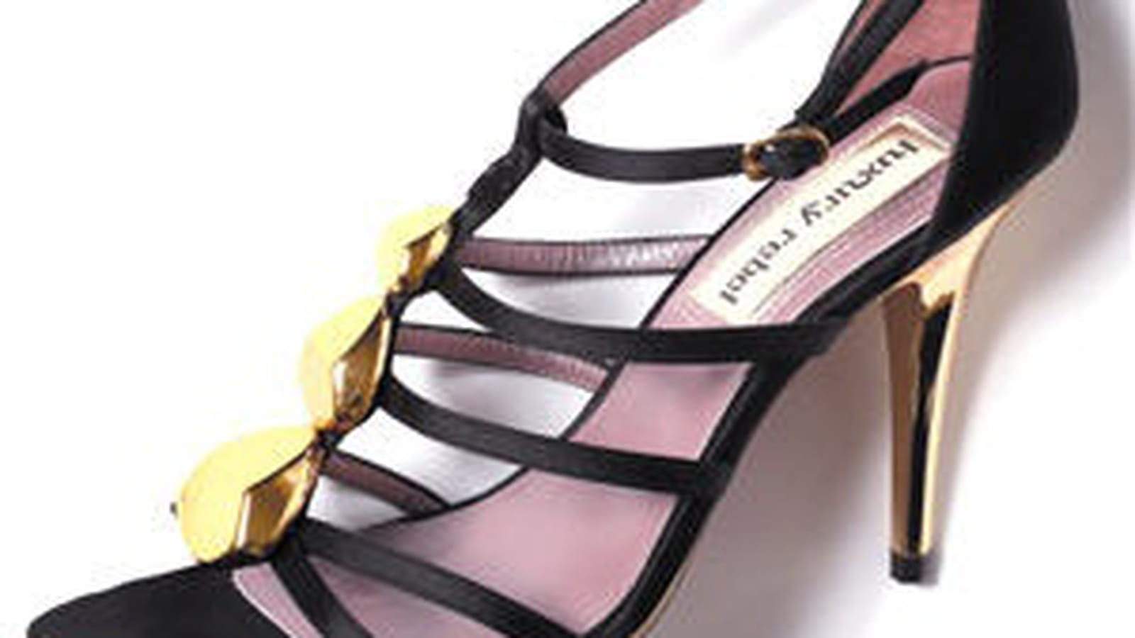 Sandales noires de Luxury Rebel
