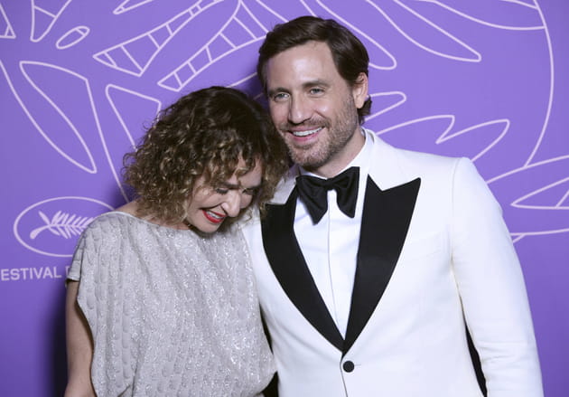 Valeria Golino et Edgar Ramirez, au d&icirc;ner du 75e anniversaire du Festival de Cannes le 24&nbsp;mai