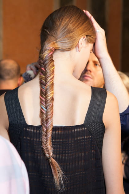 La tresse &eacute;pi color&eacute;e