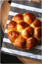 Brioche filante au fromage blanc : Etape 1