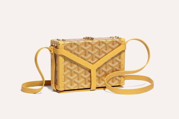 Sac &agrave; main "Malle Minaudi&egrave;re" de Goyard