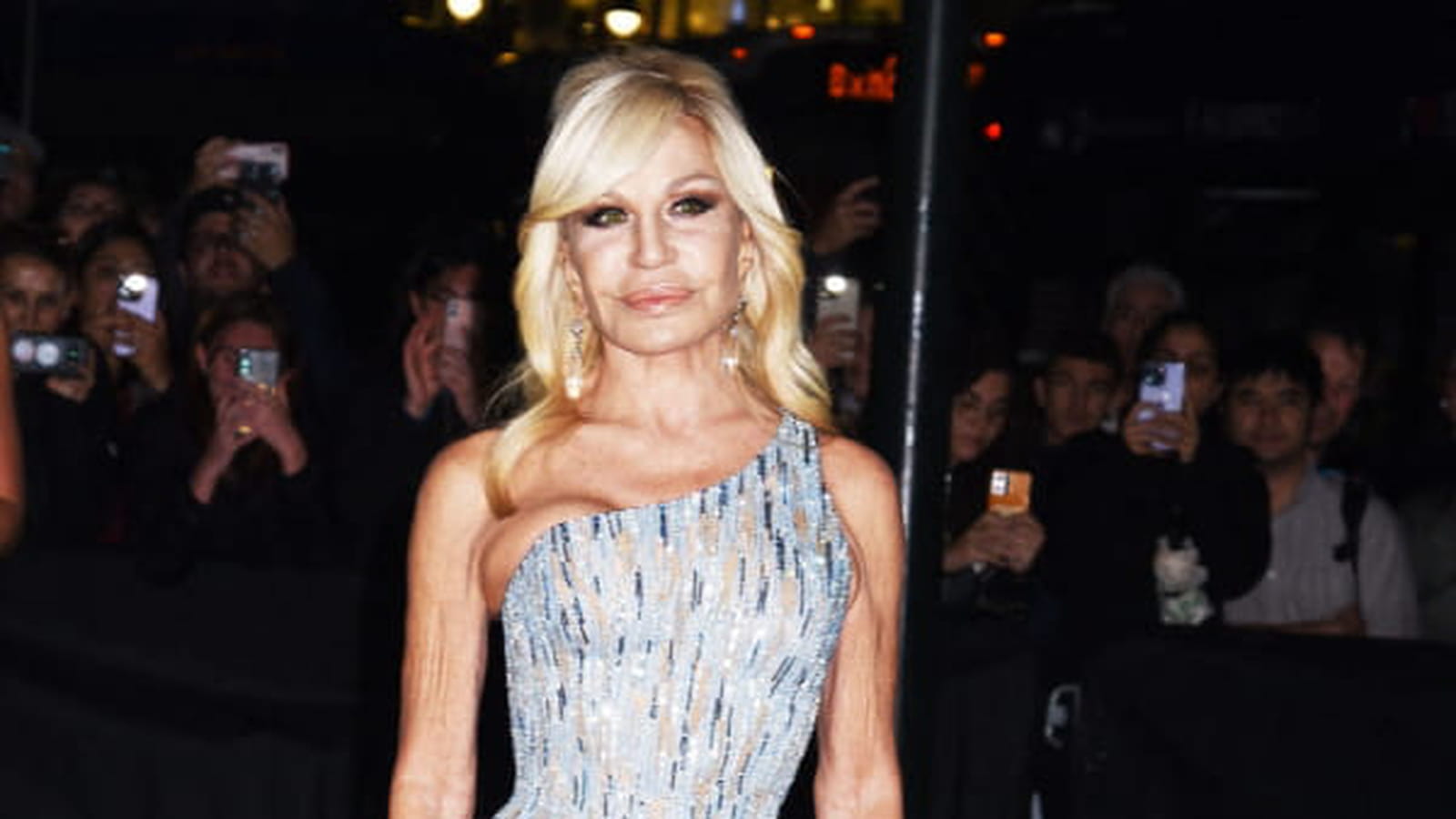 Donatella Versace le 28 septembre 2023