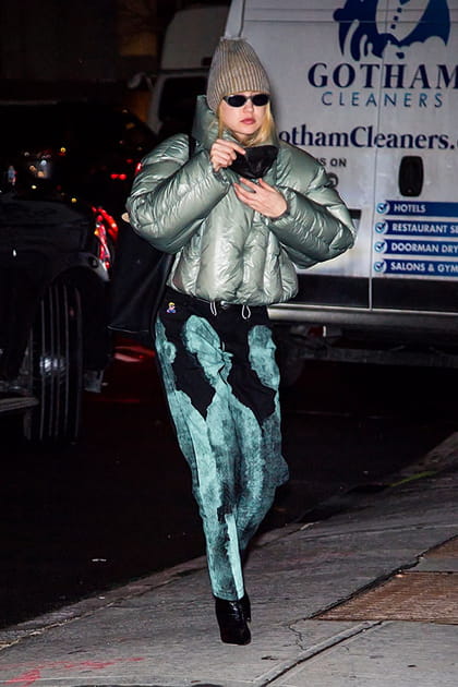 Gigi Hadid au défilé Altuzarra