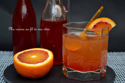 Sirop à l'orange sanguine